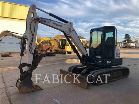 truck excavator bobcat combo sale|bobcat e55 for sale craigslist.